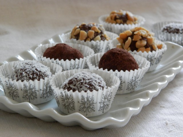 tartufi di cioccolato