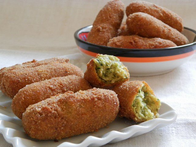 Crocchette di ceci e zucchine