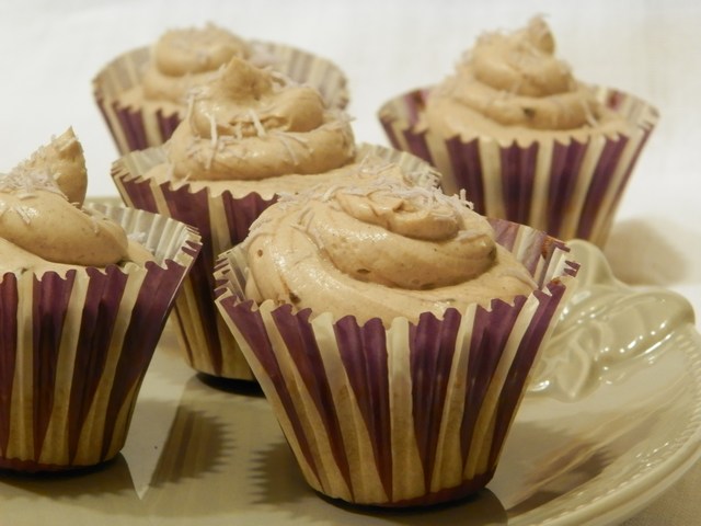 Cupcakes con frosting al mascarpone e caffè