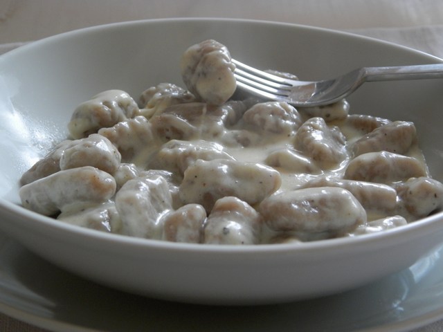 Gnocchi alla bava