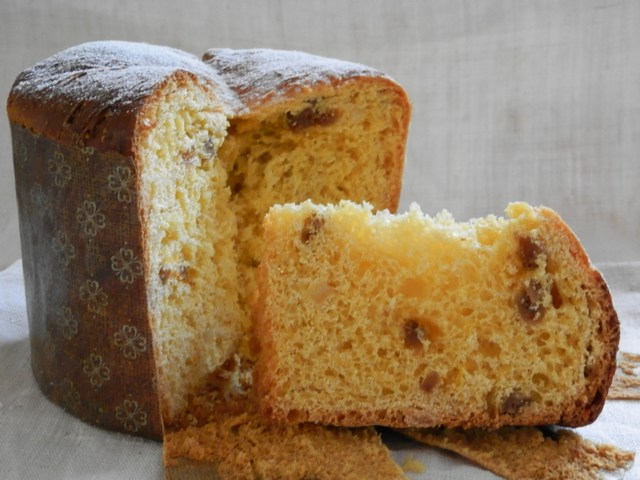 Panettone fichi secchi e limone con lievitino