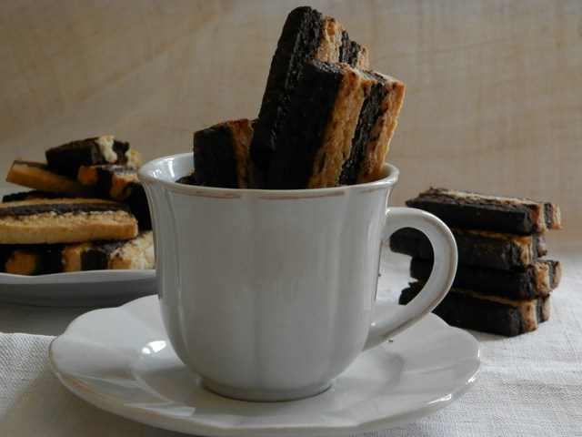 Biscotti zebrati