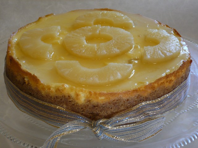 Cheesecake cotta all’ananas