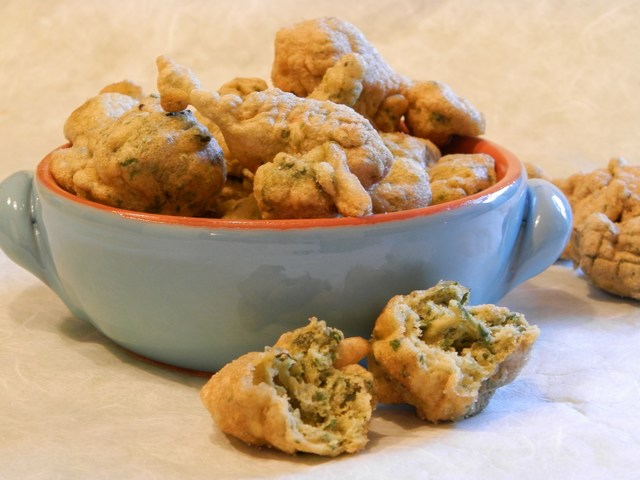 Frittelle di borragine