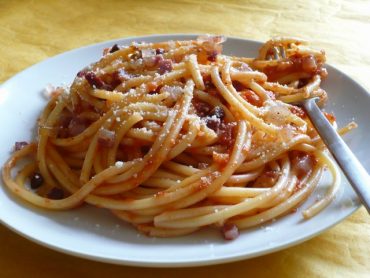 Bucatini all’amatriciana