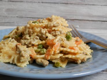 Farfalle con ragù speziato alla panna