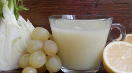 Estratto di uva bianca finocchio e limone