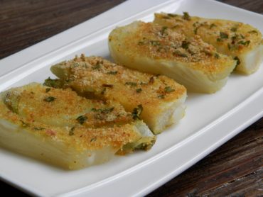 Finocchi gratinati alla curcuma