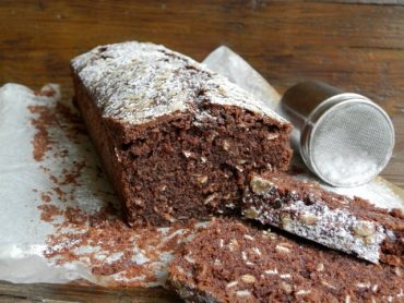 Plumcake della colazione al cacao e fiocchi d’avena