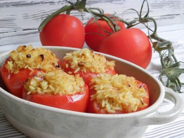 Pomodori ripieni all’orientale