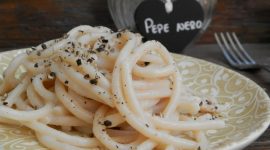 Pici cacio e pepe