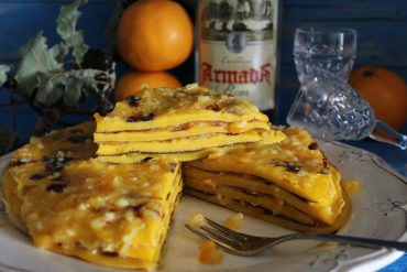 Laciada – frittata dolce con confettura e rum