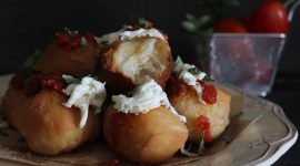 Pizza fritta – con impasto per pizza del maestro Bonci