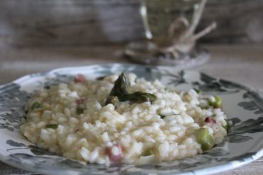 Risotto asparagi e speck