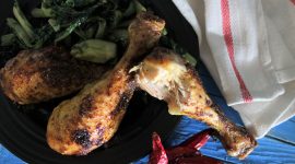 Cosce di pollo arrosto alla moda turca