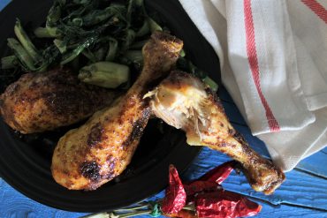 Cosce di pollo arrosto alla moda turca